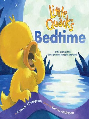 cover image of Little Quack's Bedtime